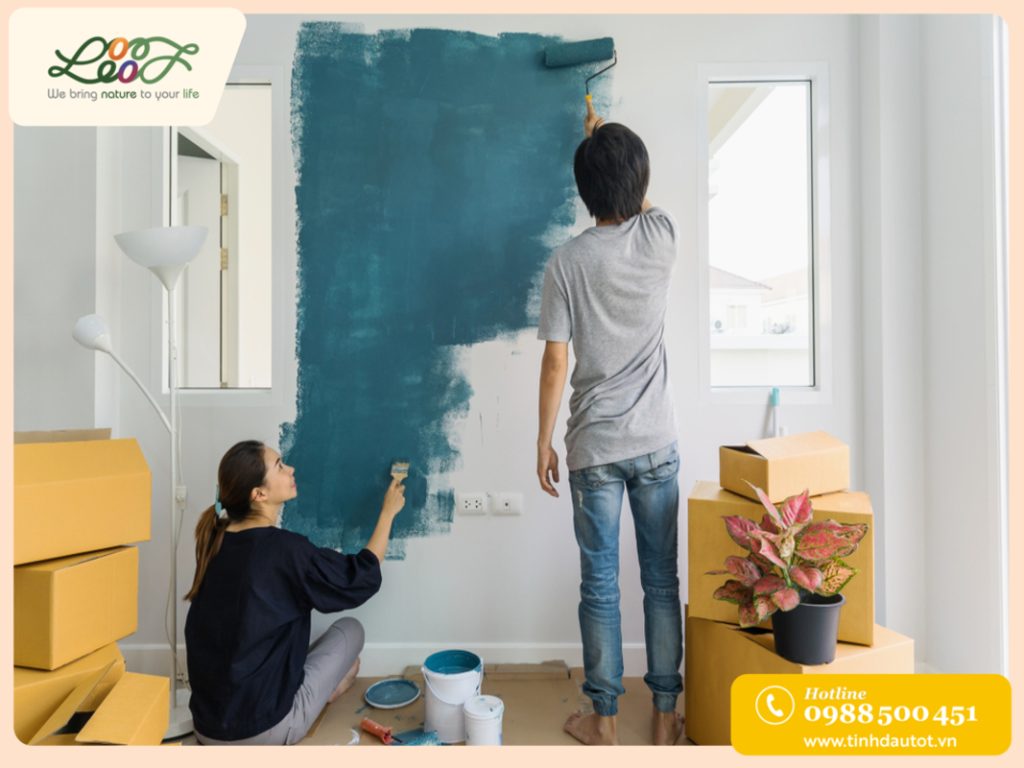 Mẹo khử mùi sơn nhà mới đơn giản hiệu quả nhất hiện nay